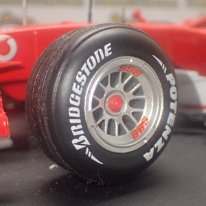 Hotwheels J2994 - 1/18 Scale - Ferrari F1 Michael Schumacher 90 wins Die-cast Scale Replica