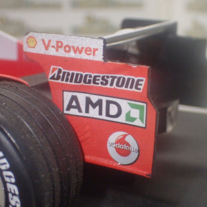 Hotwheels J2994 - 1/18 Scale - Ferrari F1 Michael Schumacher 90 wins Die-cast Scale Replica