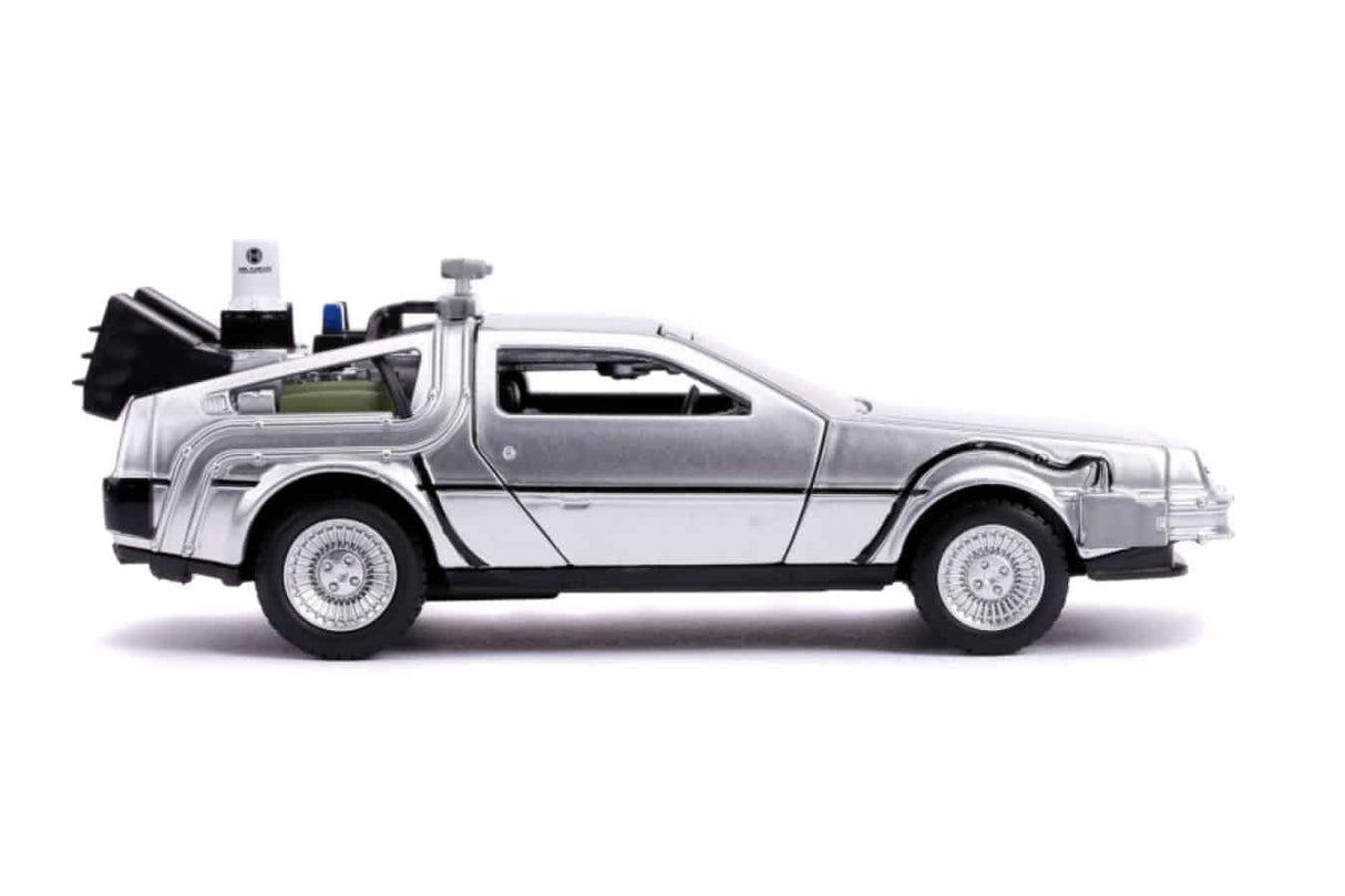 Jada Toys - Back to the Future 2 - Delorean 1:32 Scale Hollywood Ride Diecast Model Replica