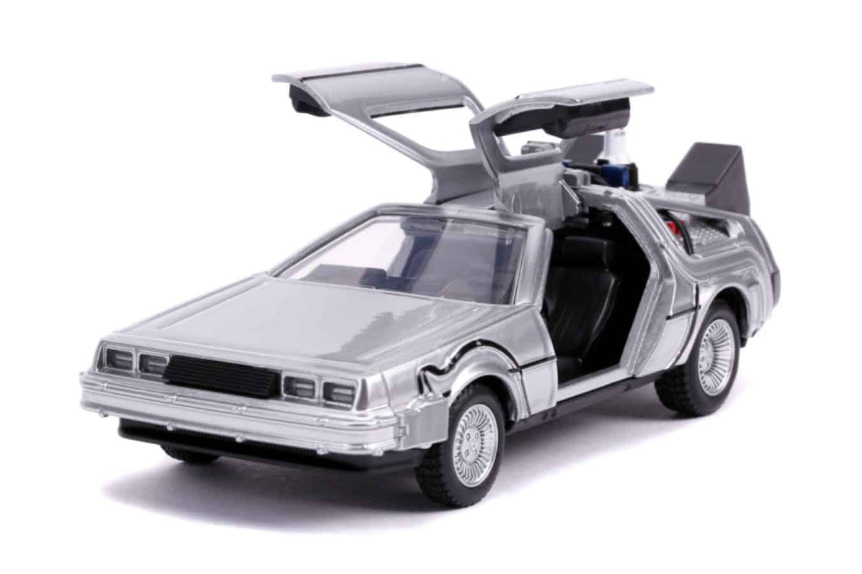 Jada Toys - Back to the Future 2 - Delorean 1:32 Scale Hollywood Ride Diecast Model Replica