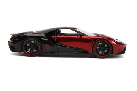 Jada JAD31190 - 1/24 Scale Marvel Comics Spider Man Miles Morales 2017 Ford Hollywood Ride Diecast Model Replica