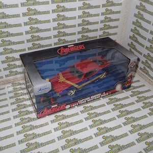 Jada JAD31193 - 1/24 Scale Marvel Comics - Captain Marvel 1973 Ford Mustang Mach 1 Hollywood Ride