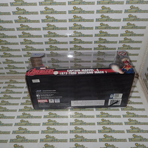 Jada JAD31193 - 1/24 Scale Marvel Comics - Captain Marvel 1973 Ford Mustang Mach 1 Hollywood Ride