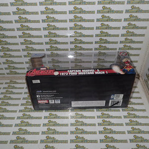 Jada JAD31193 - 1/24 Scale Marvel Comics - Captain Marvel 1973 Ford Mustang Mach 1 Hollywood Ride