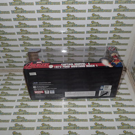 Jada JAD31193 - 1/24 Scale Marvel Comics - Captain Marvel 1973 Ford Mustang Mach 1 Hollywood Ride
