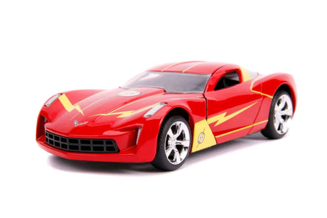 Jada Toys JAD31610 - Flash 1:32 Scale Chevy Corvette Stingray 2009 Hollywood Ride Diecast Model Replica