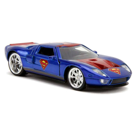 Jada Toys - Superman - Ford GT 2005 1:32 Scale Hollywood Ride Diecast Model Replica