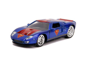 Jada Toys - Superman - Ford GT 2005 1:32 Scale Hollywood Ride Diecast Model Replica