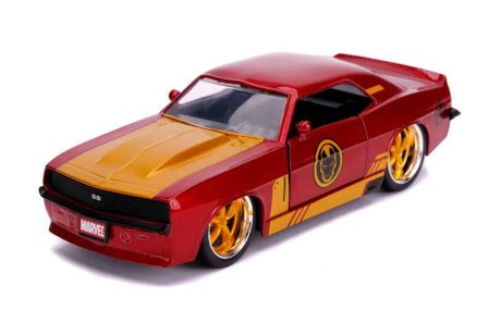 Jada - Iron Man 1969 Chevy Camaro 1:32 Scale Hollywood Ride Diecast Model Replica