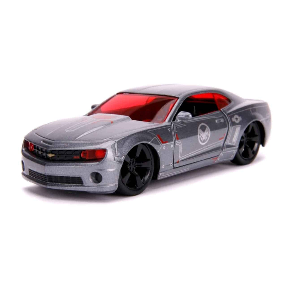 Jada - Iron Man - War Machine 2010 Chevy Camaro SS 1:32 Scale Hollywood Ride Diecast Model Replica