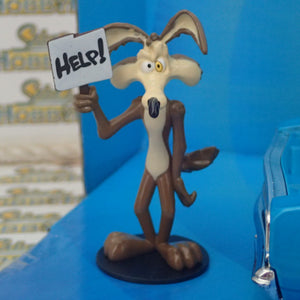 Jada Toys JAD32038 - Looney Tunes Plymouth Road Runner 1970 with Wile E Coyote 1:24 Scale Hollywood Ride