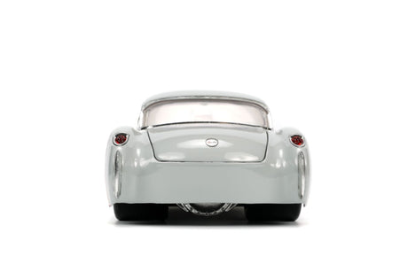 Jada Toys JAD32390 - Looney Tunes 57 Chevrolet Corvette with Bugs Bunny 1:24 Scale