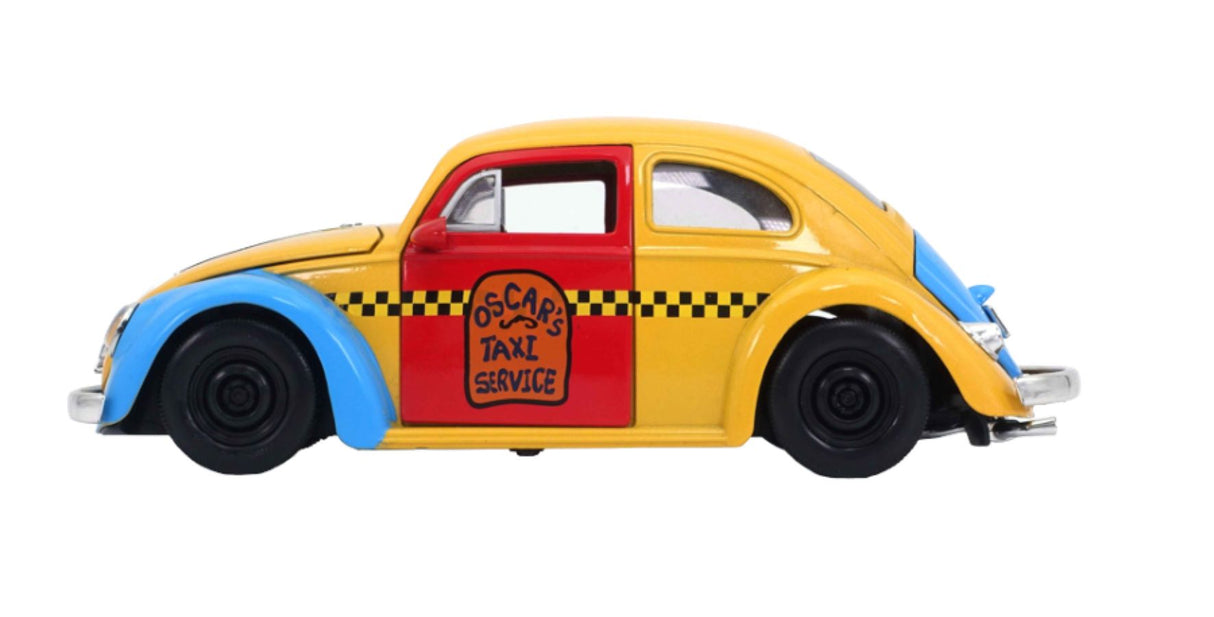 Jada JAD32801 - 1/24 Scale Sesame St - 1959 VW Beetle HR w/Oscar Diecast Scale Model Replica
