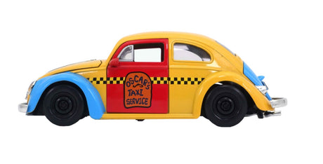 Jada JAD32801 - 1/24 Scale Sesame St - 1959 VW Beetle HR w/Oscar Diecast Scale Model Replica