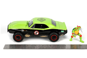 Jada Toys JAD33386 - 1/24 Scale Teenage Mutant Ninja Turtles (TV 1987) 1967 Chevrolet Camaro with Raphael