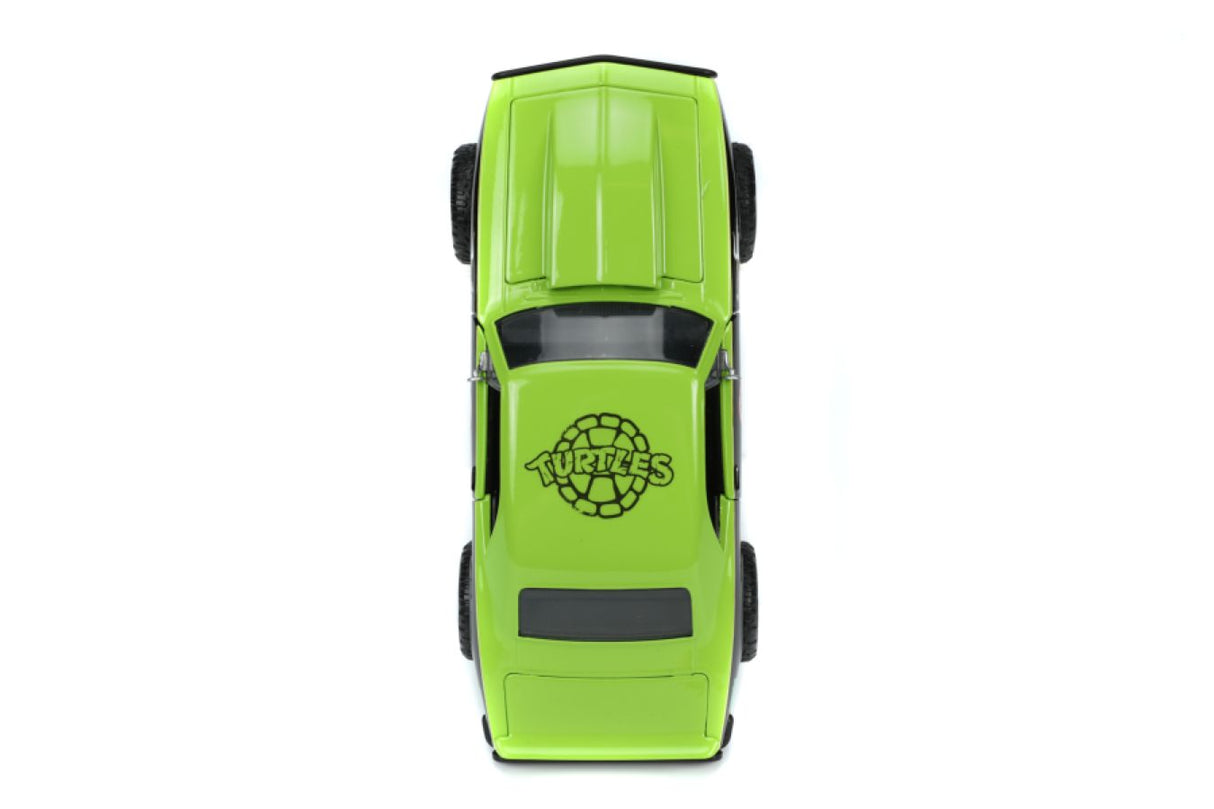 Jada Toys JAD33386 - 1/24 Scale Teenage Mutant Ninja Turtles (TV 1987) 1967 Chevrolet Camaro with Raphael