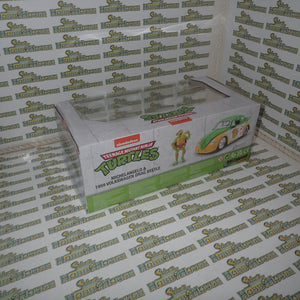 Jada Toys JAD33741 - 1/24 Scale Teenage Mutant Ninja Turtles (TV 1987) VW Beetle with Michelangelo Diecast Model Replica