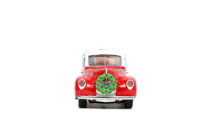 Jada 34279- 1/32 Scale Holiday Rides Santa & 1941 Ford Pickup Truck Diecast Scale Model Replica