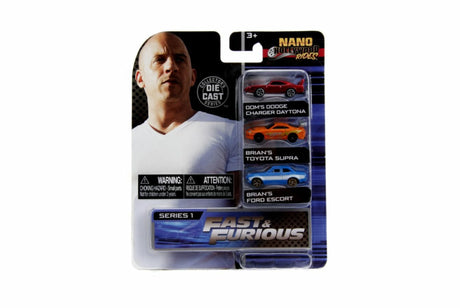 Jada - 31124 Fast & Furious Series - Nano Hollywood Rides Vehicle Assortment