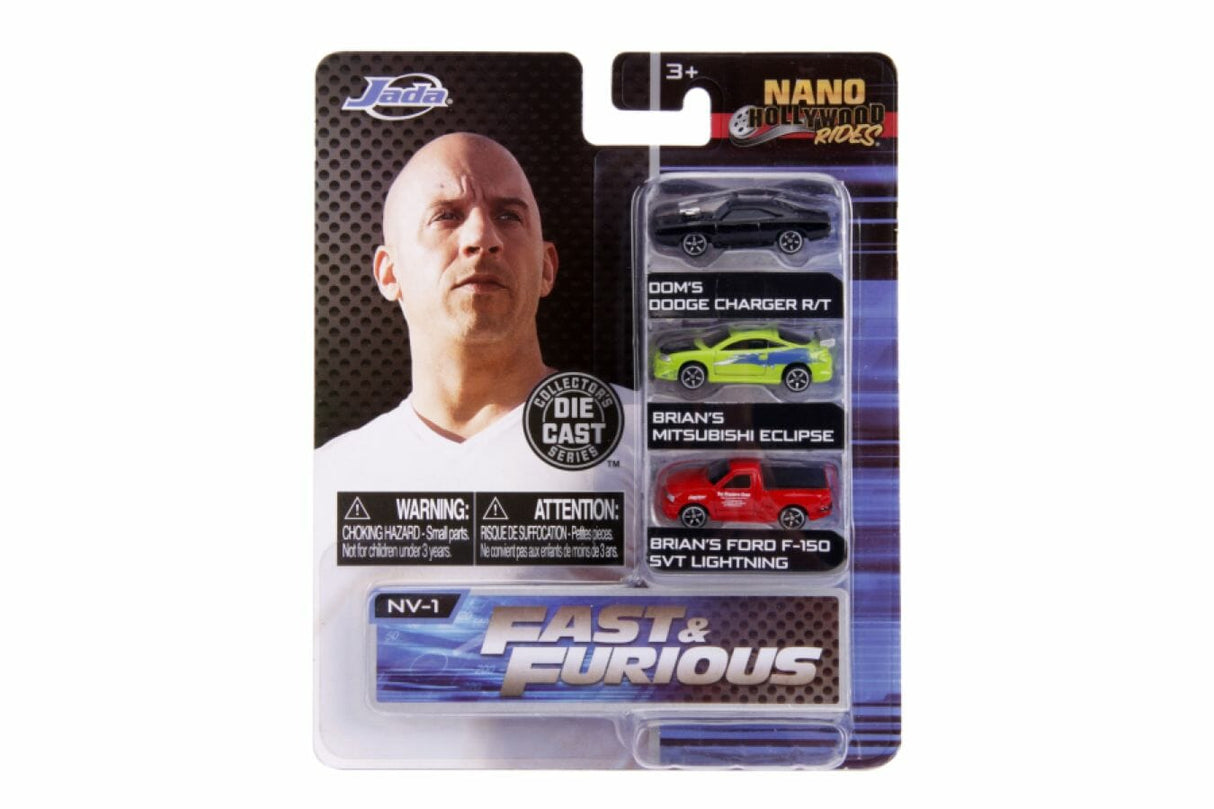 Jada - 31123 Fast & Furious Series - Nano Hollywood Rides Vehicle Assortment