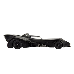 Jada Toys 98260 - Batman (1989) - Batmobile 1:24 with Batman Diecast Model Replica