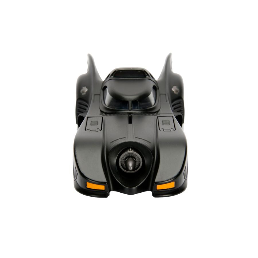Jada Toys 98260 - Batman (1989) - Batmobile 1:24 with Batman Diecast Model Replica