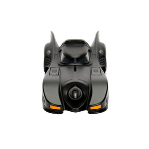 Jada Toys 98260 - Batman (1989) - Batmobile 1:24 with Batman Diecast Model Replica