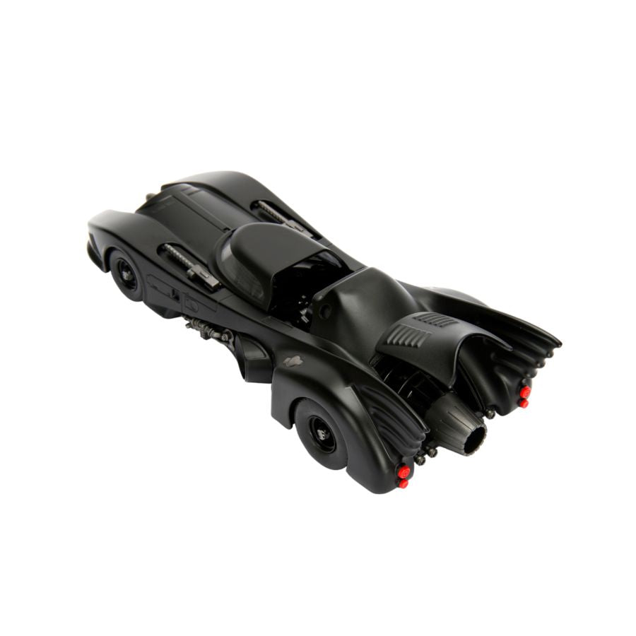 Jada Toys 98260 - Batman (1989) - Batmobile 1:24 with Batman Diecast Model Replica