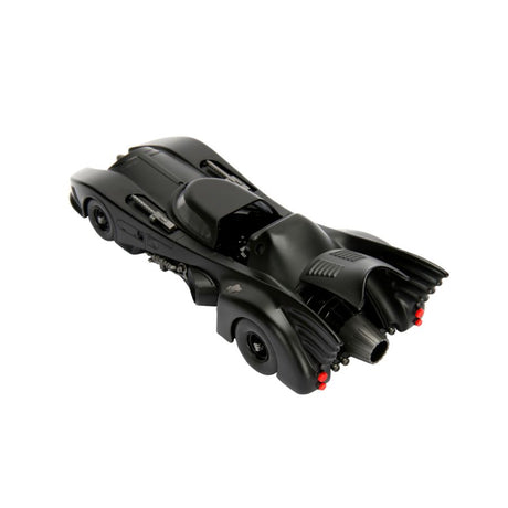 Jada Toys 98260 - Batman (1989) - Batmobile 1:24 with Batman Diecast Model Replica