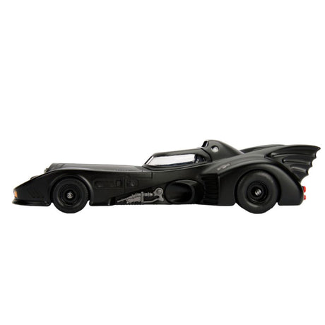 Jada Toys 98260 - Batman (1989) - Batmobile 1:24 with Batman Diecast Model Replica