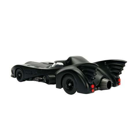 Jada Toys 98260 - Batman (1989) - Batmobile 1:24 with Batman Diecast Model Replica