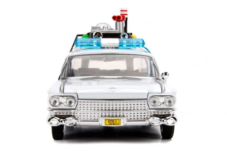 Jada JAD99731- 1:24 Scale Ghostbusters (1984) - Ecto-1 Hollywood Rides Diecast Model Replica