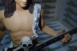 Knucklebonz Rock Iconz KBGL100 - George Lynch Statue Skull Bones Guitar LTD and rare.