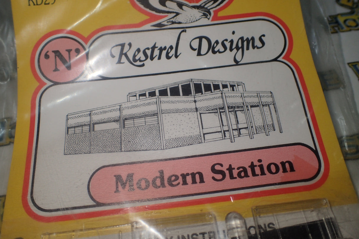 Kestrel Designs KD29 - N Scale Modern Station Plastic Kit