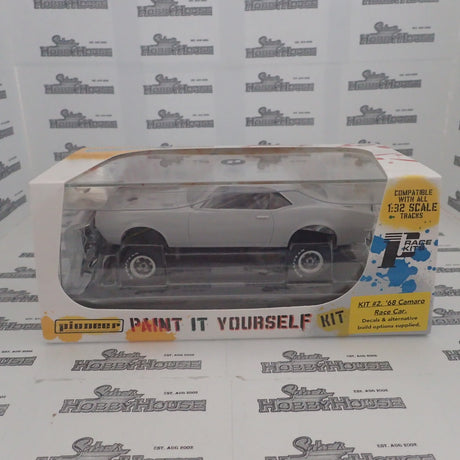 PIONEER SLOT CARS - KIT #2 (PIY) 1968 Camaro Race Car READY TO PAINT
