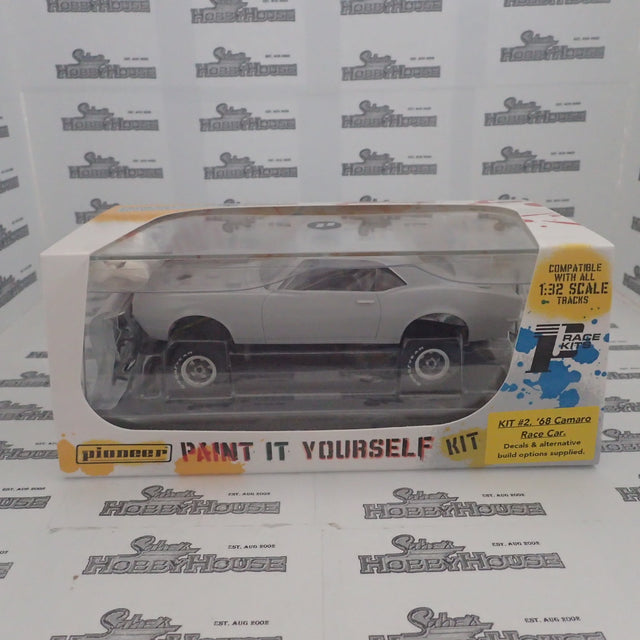 PIONEER SLOT CARS - KIT #2 (PIY) 1968 Camaro Race Car READY TO PAINT