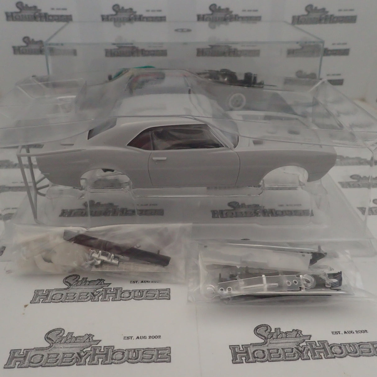 PIONEER SLOT CARS - KIT #2 (PIY) 1968 Camaro Race Car READY TO PAINT