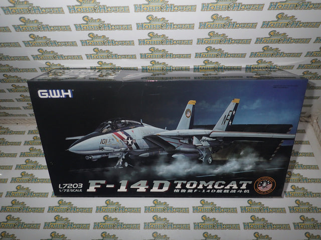 GWH L7203 - 1/72 US Navy Grumman F-14D Tomcat VF-2 Bounty Hunters