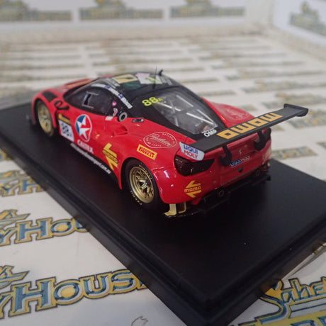 Looksmart Models LSRC24 - 1/43 Scale - Ferrari 488 GT3 #88A Bathurst 2017 Winner Scale Model Replica