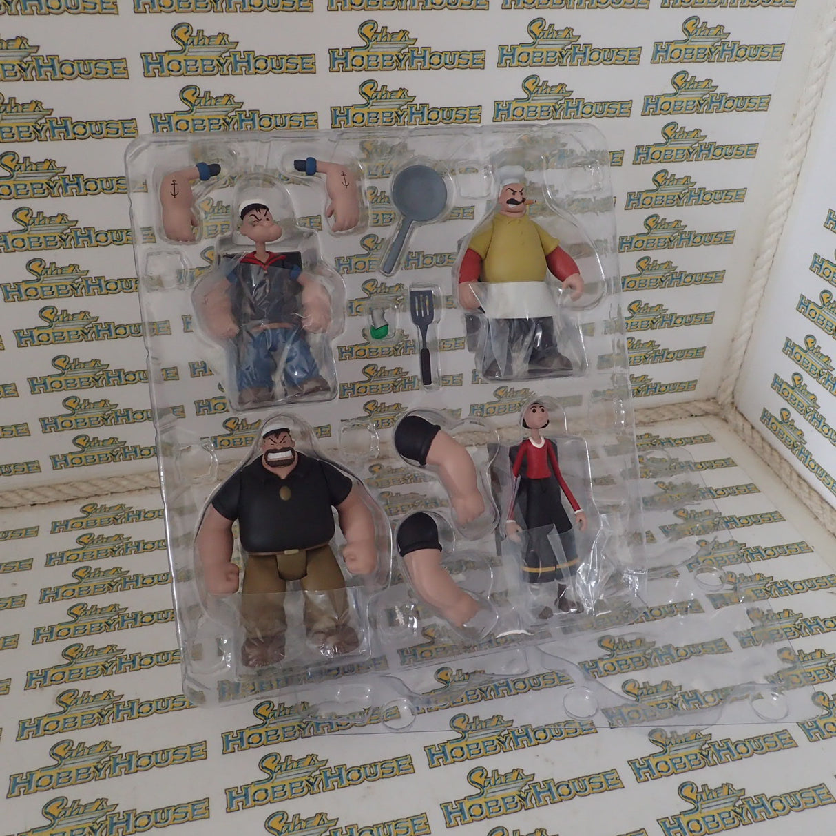 Mezco Toyz 18060 - Popeye - 5 Points Deluxe Boxed Set