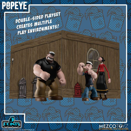 Mezco Toyz 18060 - Popeye - 5 Points Deluxe Boxed Set