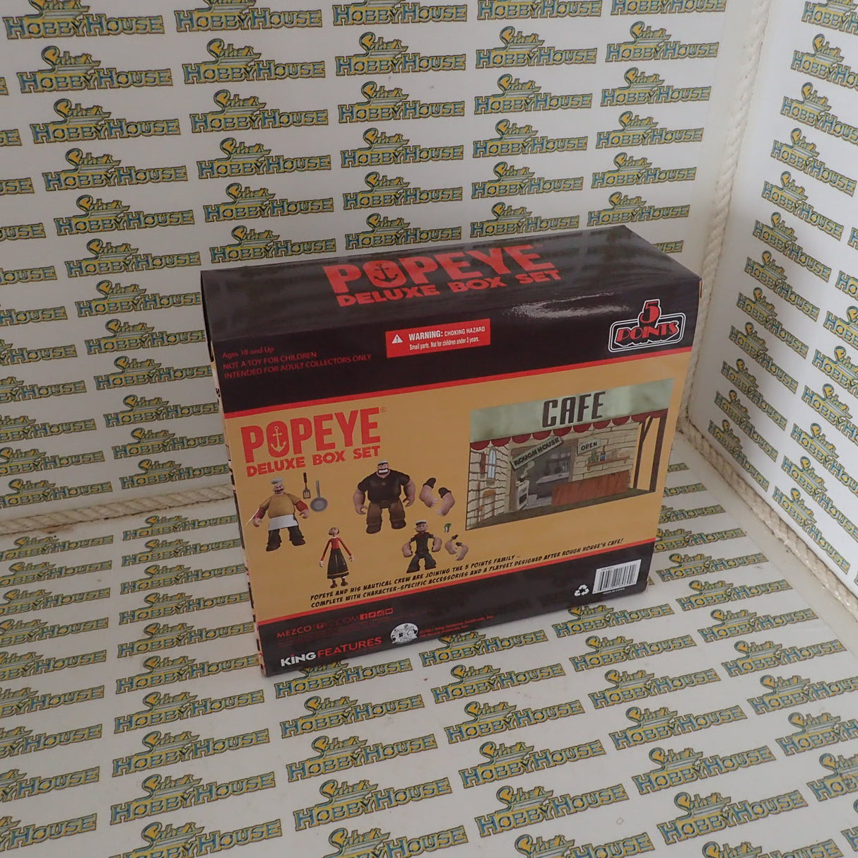 Mezco Toyz 18060 - Popeye - 5 Points Deluxe Boxed Set