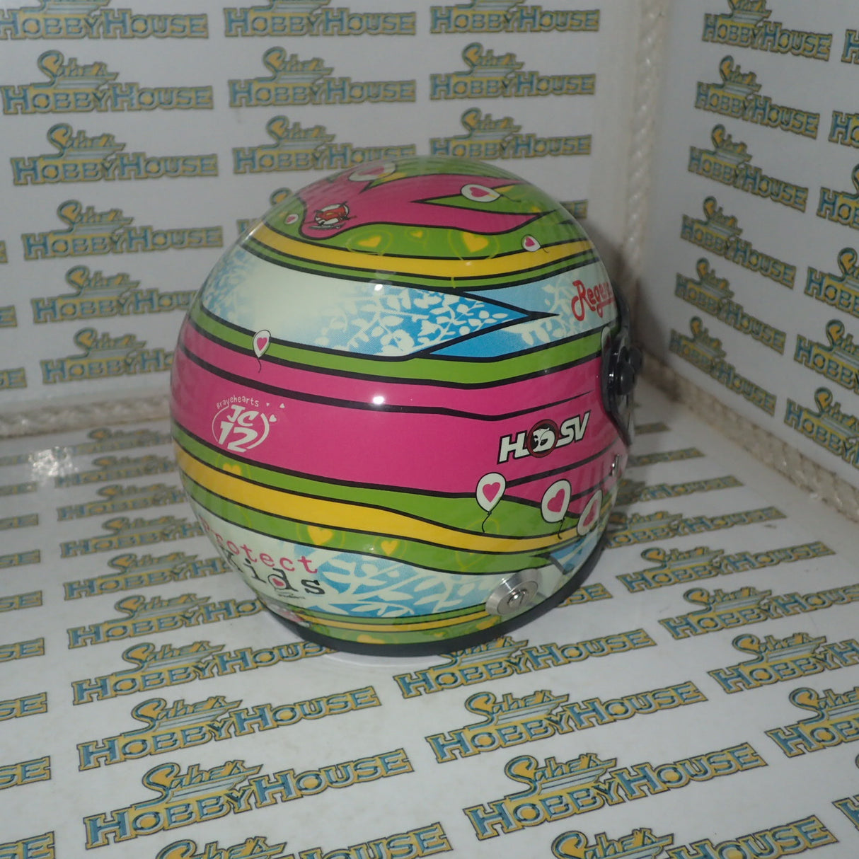 MiniHelmets MH201310 - 1:2 Scale James Courtney Special Edition Limited Edition Signed Certificate