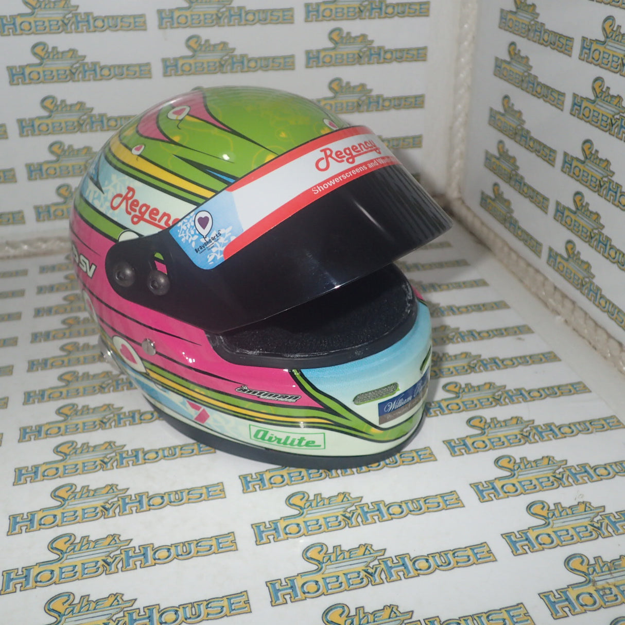 MiniHelmets MH201310 - 1:2 Scale James Courtney Special Edition Limited Edition Signed Certificate