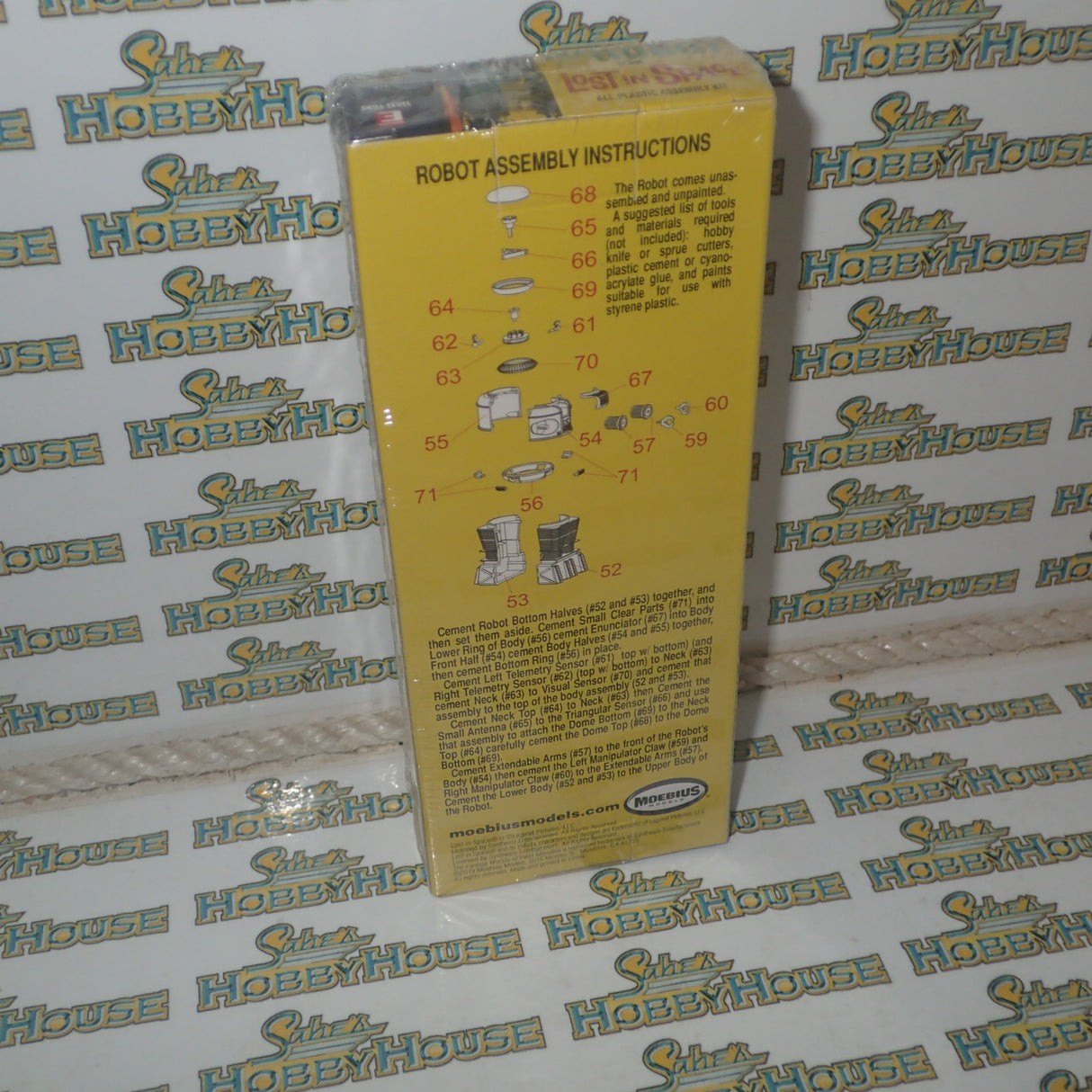 Moebius MO418 - 1/25 Scale The Robot Plastic Model Kit