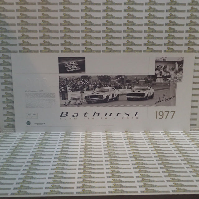 Moffat / Bond 'Bathurst' Form Finish 77' True Official Signed Lithograph (Unframed)