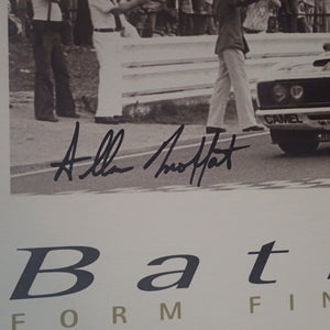 Moffat / Bond 'Bathurst' Form Finish 77' True Official Signed Lithograph (Unframed)
