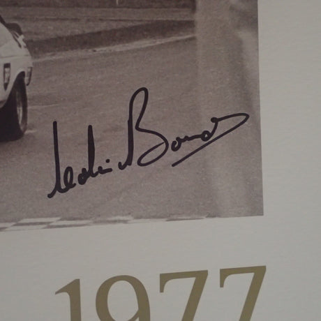 Moffat / Bond 'Bathurst' Form Finish 77' True Official Signed Lithograph (Unframed)