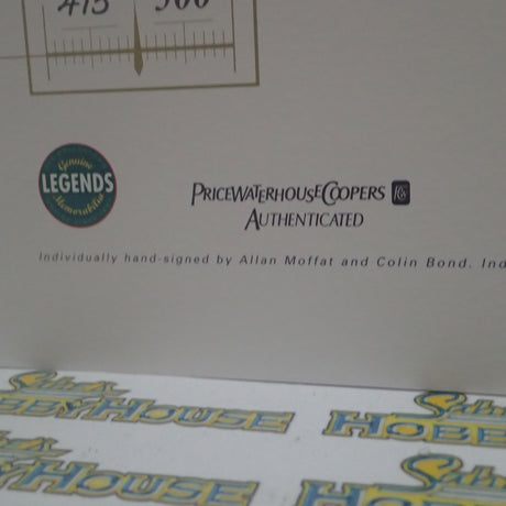 Moffat / Bond 'Bathurst' Form Finish 77' True Official Signed Lithograph (Unframed)