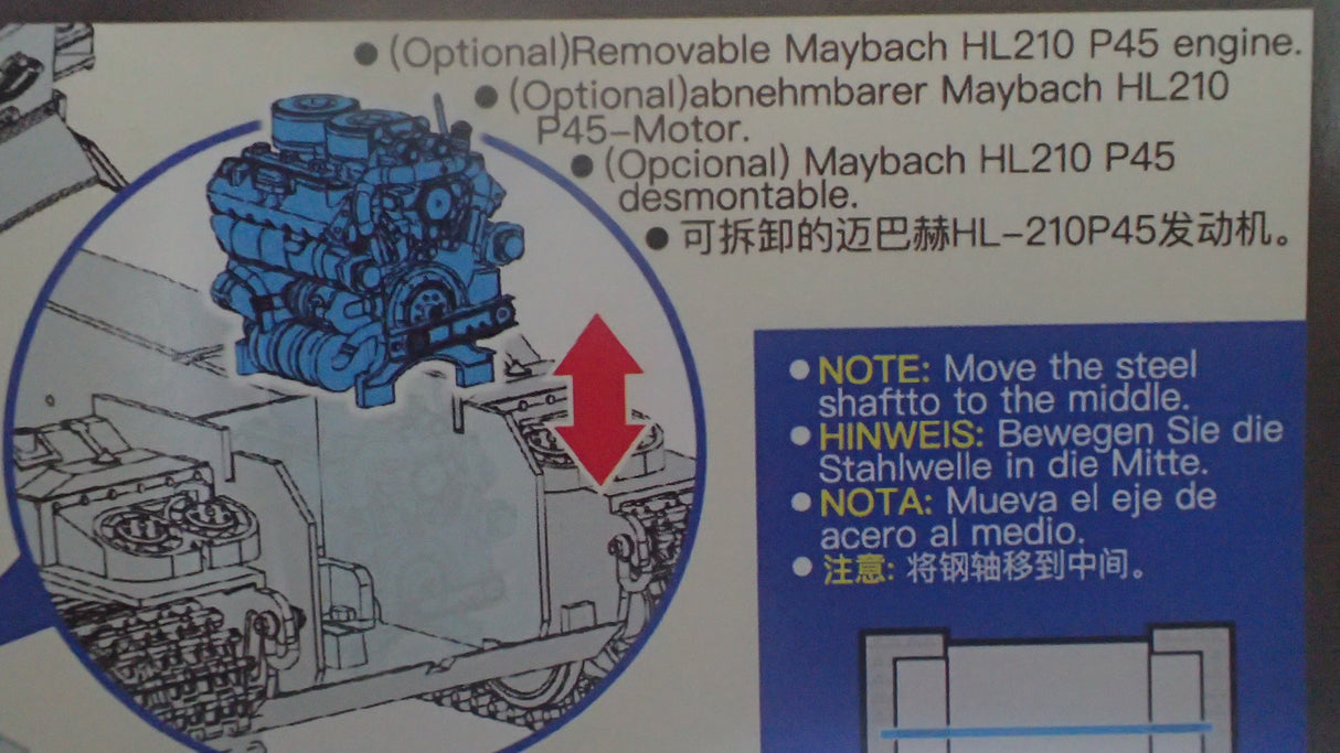 Forces of Valor MP-912043C - 1/32 [Engine Plus Series] German Sd.Kfz.181 PzKpfw VI Tiger Ausf. E heavy tank Tiger I (Early production model) Scale Model Replica